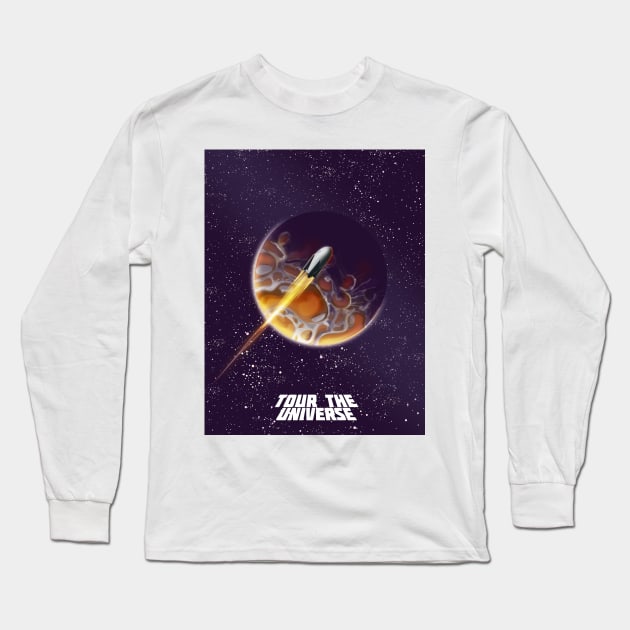 Tour the Universe Long Sleeve T-Shirt by nickemporium1